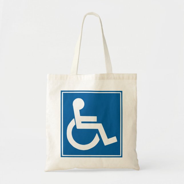 Handicap Sign Tragetasche (Vorne)