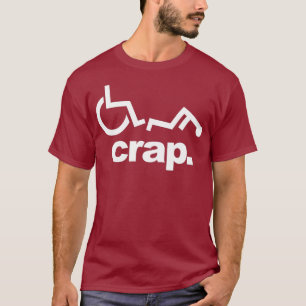 Handicap Wheelfleisch Funny Wheelfleisch Fall T-Shirt
