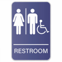 Handicap Zugänglichkeit Badezimmer Zeichen