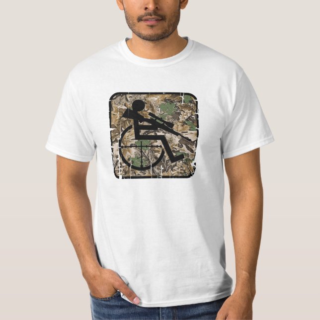 Handicapable Jäger T-Shirt (Vorderseite)