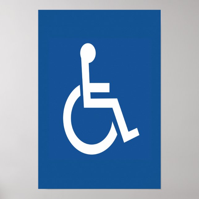 Handicapped Poster (Vorne)