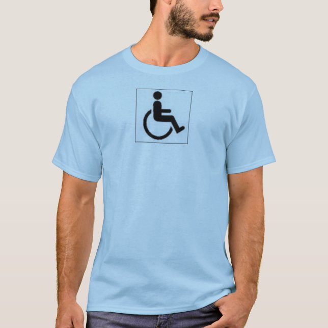 Handikap zugänglich T-Shirt (Vorderseite)