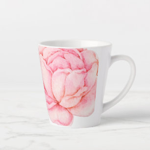 Handillustrierte Punk-Blumenmuster Milchtasse