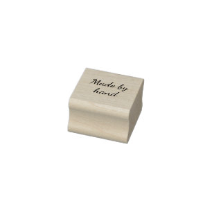 Handkursiv gefertigt gummistempel