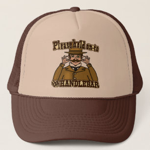 Handlebar Mustache Gentleman Truckerkappe