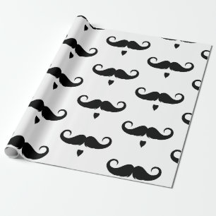 Handlebar Mustache Geschenkpapier
