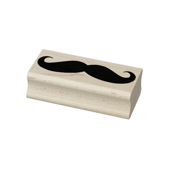 Handlebar Schnurrbart Briefmarke Gummistempel (Stempel)