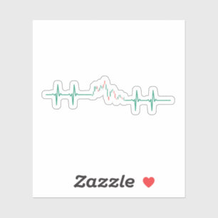 Händler Heartbeat Aufkleber