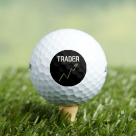 Händler kaufen den Dip Day Trader und Kryptowährun Golfball