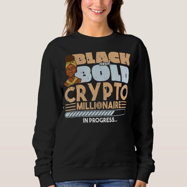 Händler Kryptowährungs-Lifestyles Crypto Trading B Sweatshirt (Vorderseite)