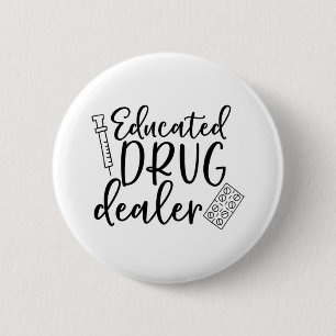 Händleraufkleber für Krankenpflegemittel Button
