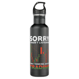 Händlervorräte - Geschenk für Anleger Edelstahlflasche