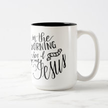 Handlettered Tasse, christliches Sprichwort, geben