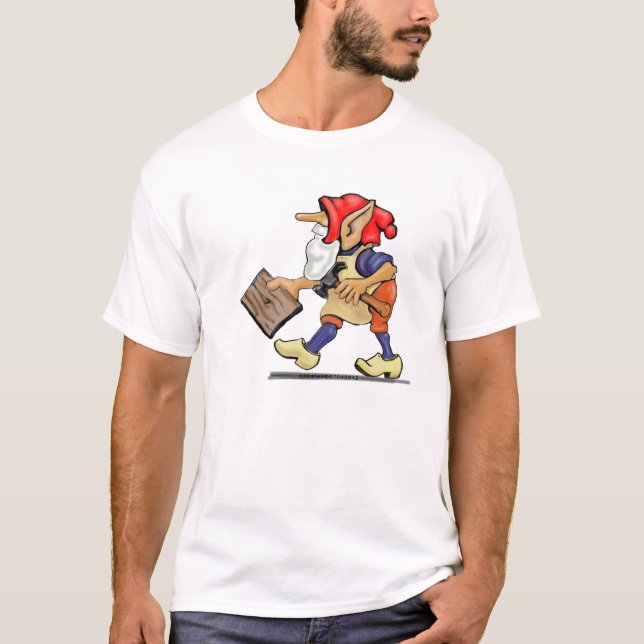 Handlicher Elf T-Shirt (Vorderseite)