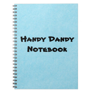 Handliches geckiges Notizbuch Notizblock