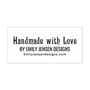 Handling mit Liebe #5 Website-URL für Firmennamen Permastempel