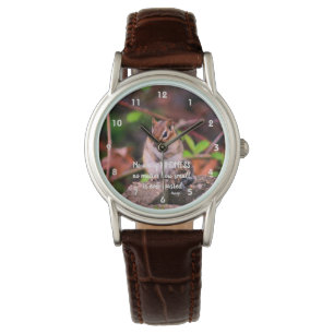 Handlungen des Kindesmissbrauchs inspirierender Ch Armbanduhr