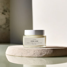 Handmade Body Scrub Skinny Jar Label