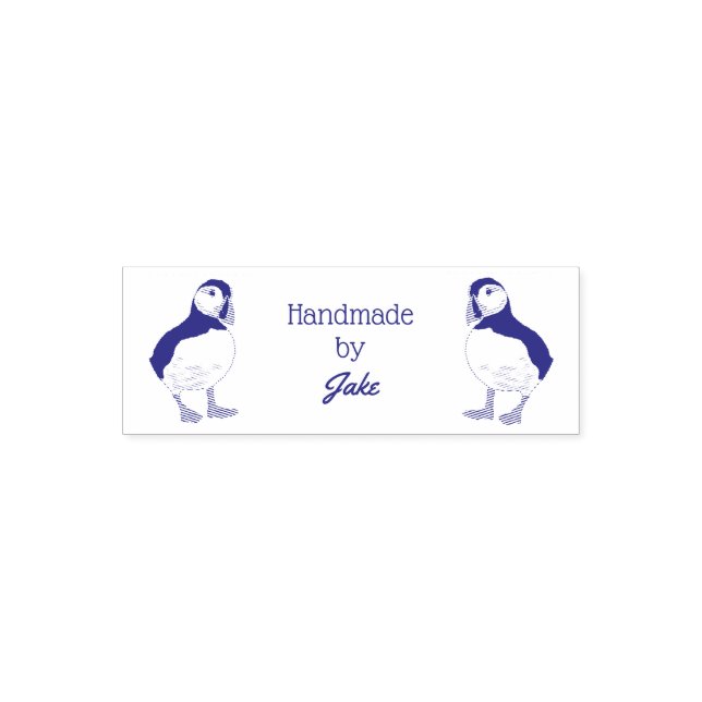 Handmade by Puffin Permastempel (Design)
