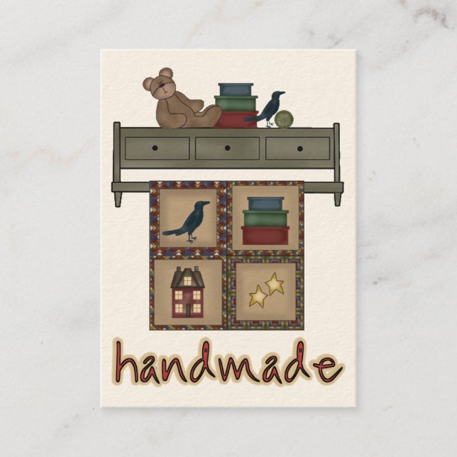 Handmade / Crafter Business Card - SRF Visitenkarte (Vorderseite)