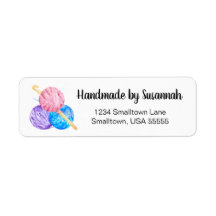 Handmade Crochet Business Rücksendeadresse
