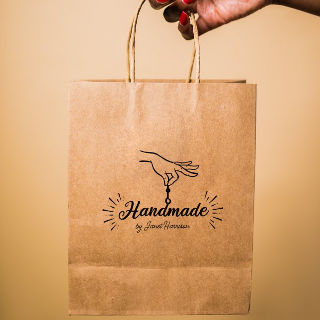 Handmade Custom Business, groß Gummistempel (Von Creator hochgeladen)