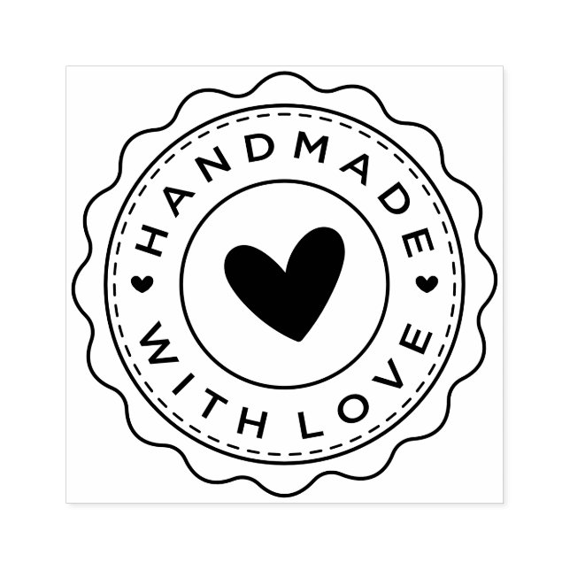 Handmade Gummistempel (Prägung)