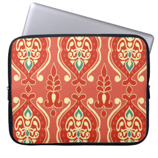 Handmade Ikat: Ethnic Boho Fabric Laptopschutzhülle