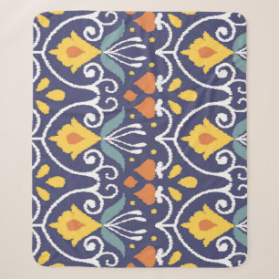 Handmade Ikat: Ethnic Boho Fabric Sherpadecke