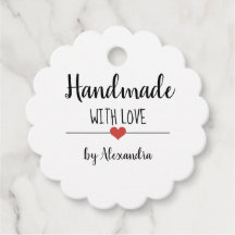 Handmade mit Liebe-White-Script