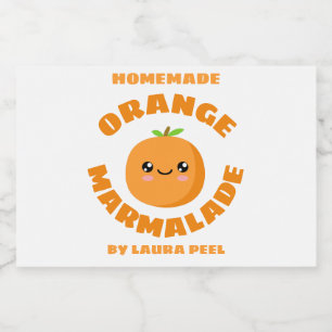 Handmade Orange Marmalade Lebensmitteletikett