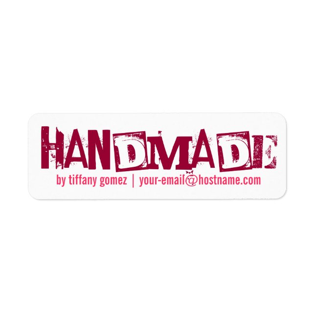 Handmade-Tag (Vorne)