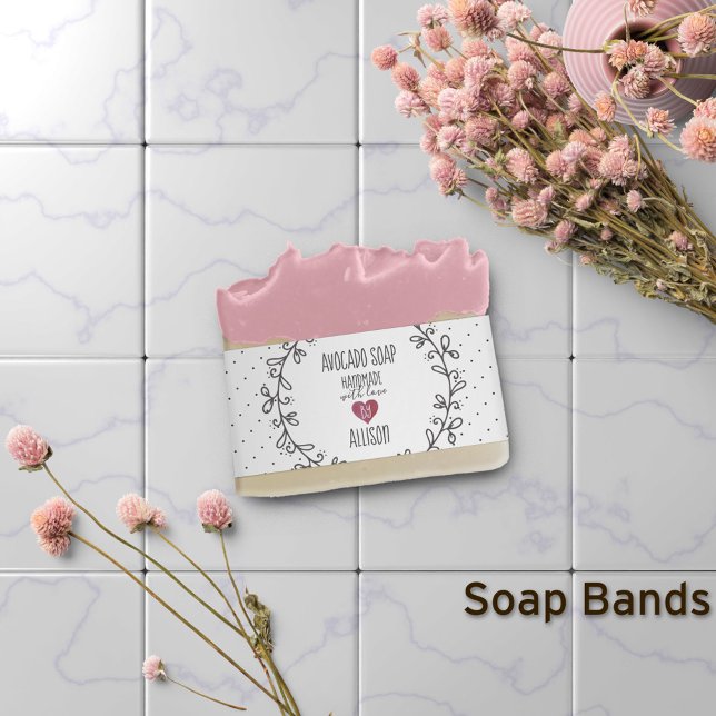 Handmade With Love Soap Band Wrap (Von Creator hochgeladen)