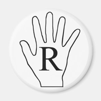 Handmagnet (rechts) magnet