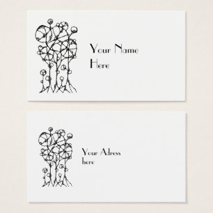 Handmalerei - Abstrakte Baumgruppe 1