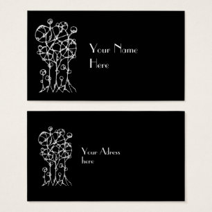 Handmalerei - Abstrakte Baumgruppe 2