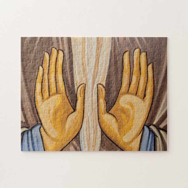 Handmalerei in einer Kirche (Horizontal)