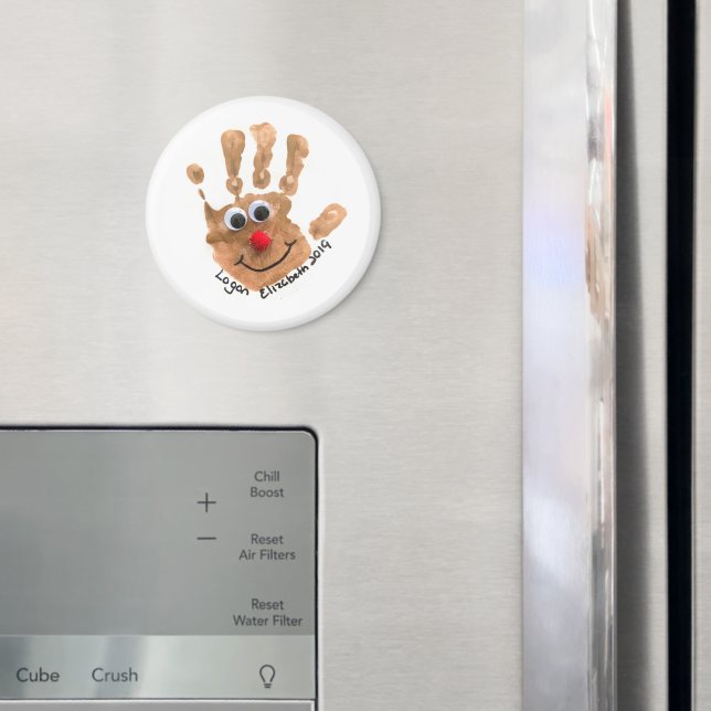 Handprint der Handschrift von benutzerdefinierten  Magnet (In Situ (Kühlschrank))