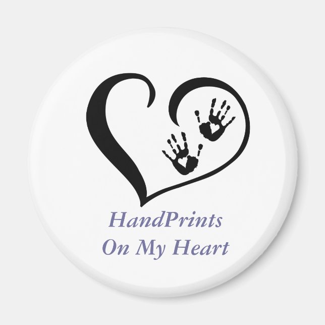 HandPrint-Logo-Küchenmagnet Magnet (Vorne)