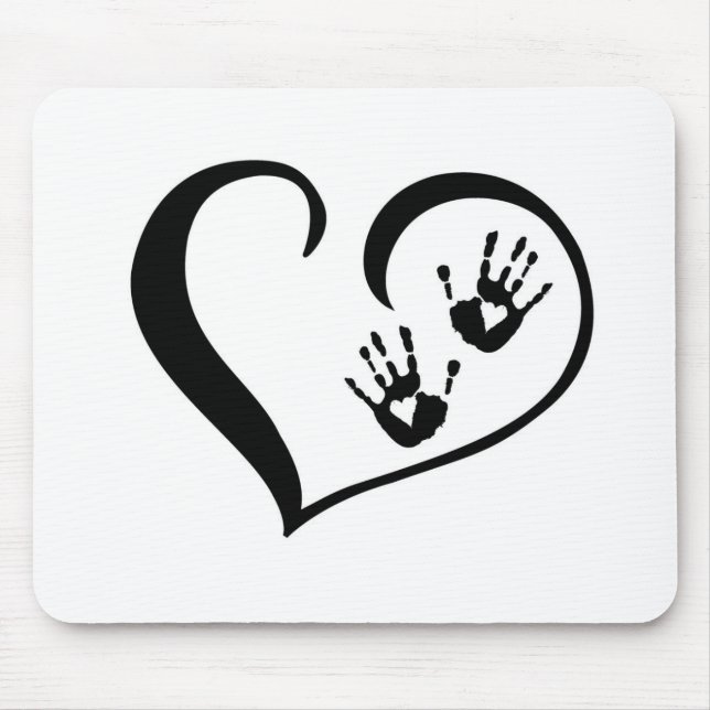 HandPrint_logo Mousepad (Vorne)