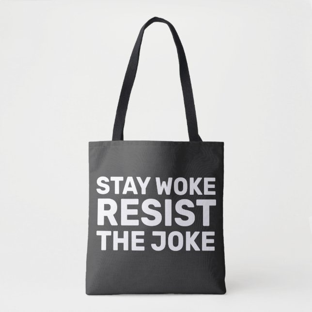 Hands Off Movement Bleibe Widerstand widerstehen d Tasche (Vorderseite)