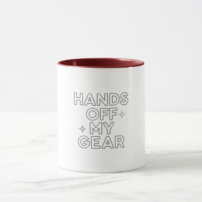 Hands Off My Coffee Mug Tasse (Zentrum)