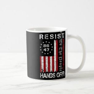 Hands Off Protest 86 47 8647 Protest Rett D Kaffeetasse
