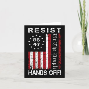 Hands Off Protest 86 47 8647 Protest Rett D Karte