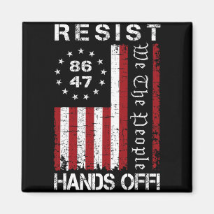 Hands Off Protest 86 47 8647 Protest Rett D Magnet