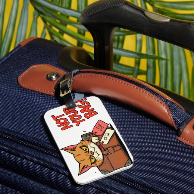 Hands Off This Is Seriously Not Your Bag Gepäckanhänger (Vorderseite Insitu 1)