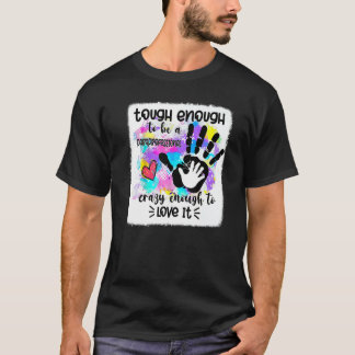 Hands Paraprofessioneller Wertschätzung Zurück zu T-Shirt
