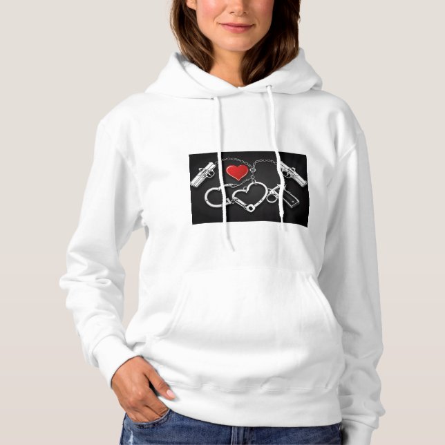 Handschellen aus Single und Single Hoodie (Vorderseite)