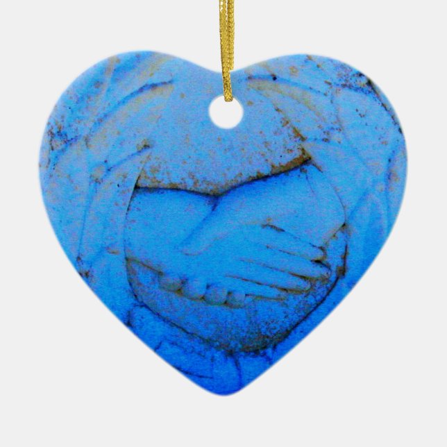 Handschmuck Keramikornament (Vorne)