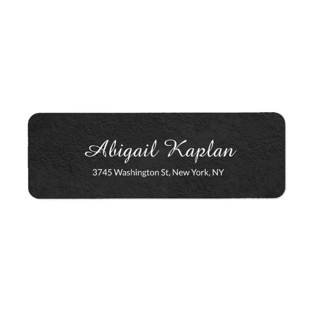 Handschrift Minimalistisch Beruflich Gray Elegante (Vorne)